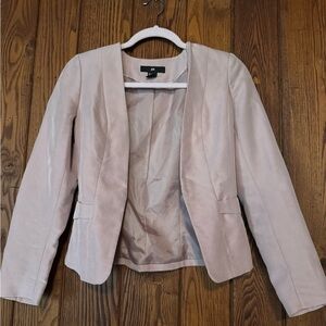 H&M Light Blush Open-Front Women's Blazer